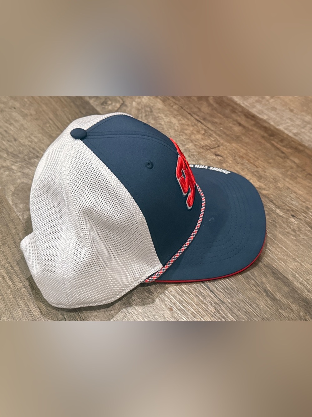 Nascar Navy, White & Red 97 Trucker Hat - Picture 4 of 8